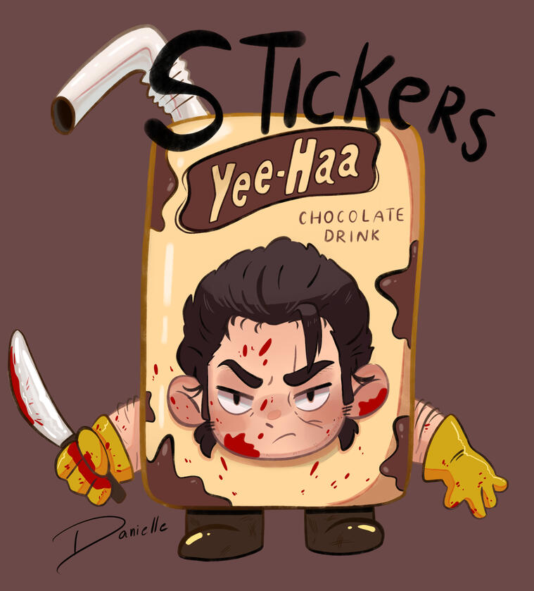 Johnny Chocolate Milk - Stickers